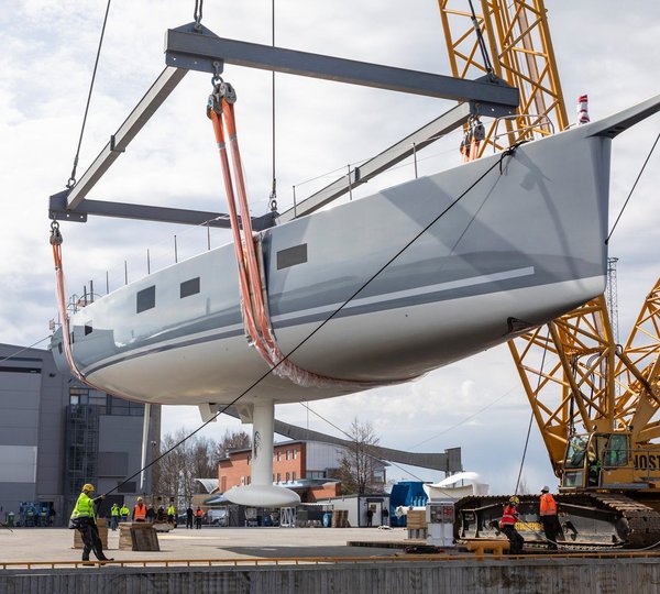 Sailing Yacht Liara Launched At Baltic Yachts