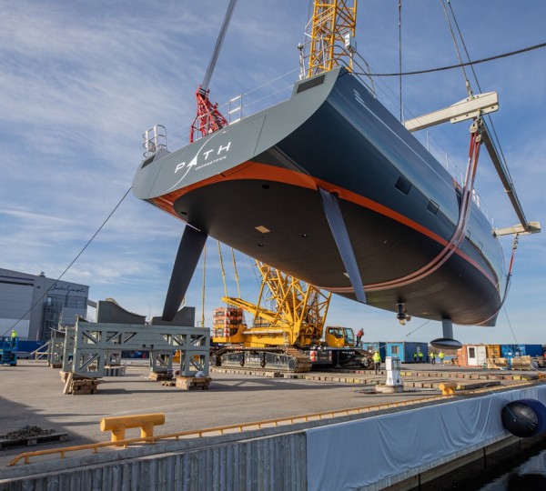Sailing Yacht PATH Ready For Launch