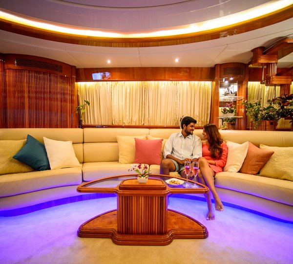 Salon Sofa On Port Side