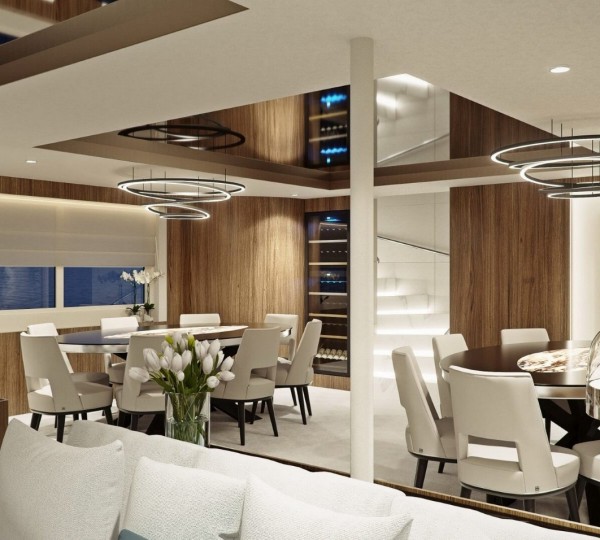 Salon With Dining Area