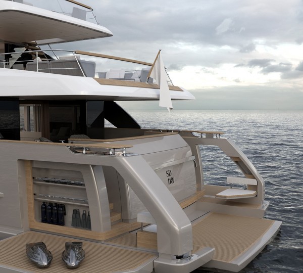 Sanlorenzo SD118 - Beach Club