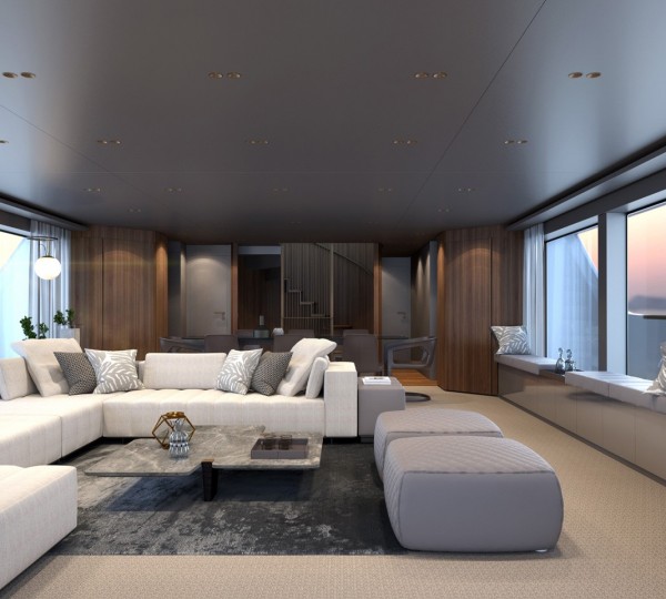 Sanlorenzo SD118 Interior - Main Living Area