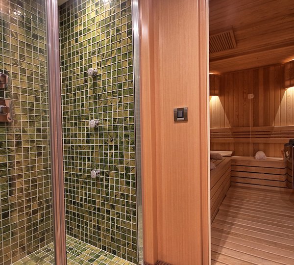 Sauna With Shower