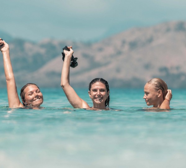 Enjoying some diving