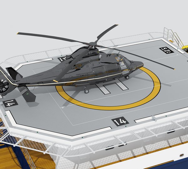 SeaAxe 6711 Heli Hangar 1