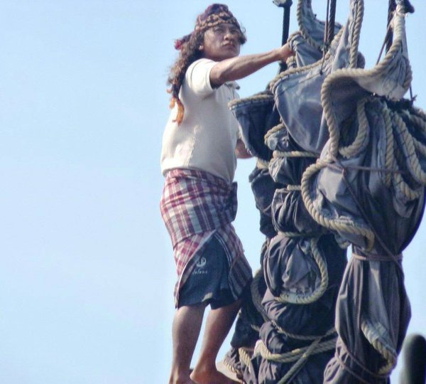 Setting Sail On Yacht Silolona