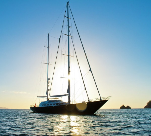 Silhouette At Sunset