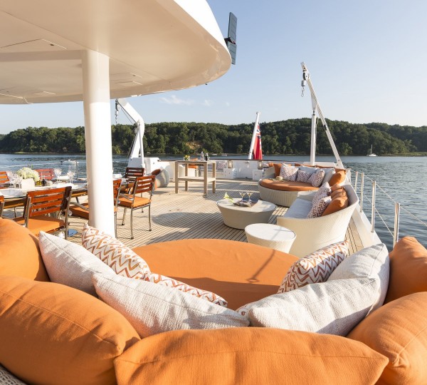 Spacious Aft Deck With Seating