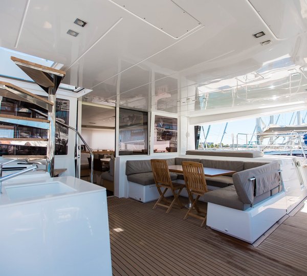 Spacious Aft Deck