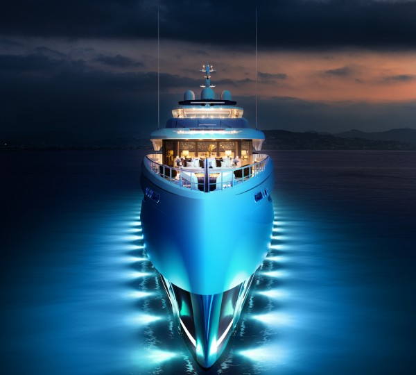 Sparta Yacht Front View