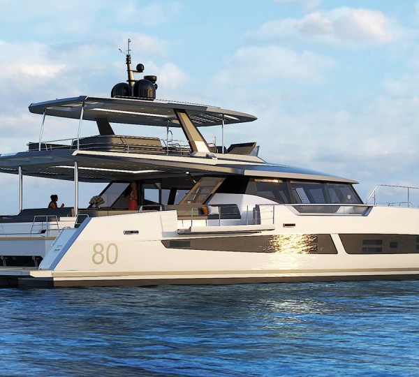 Stern View During Sunset Render