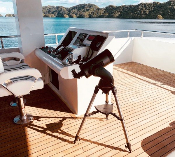 Sun Deck Helm Station