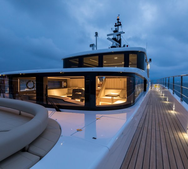 Sun Deck On Superyacht