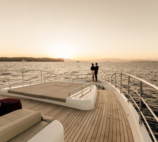 Sun Deck With Couple Lifestyle