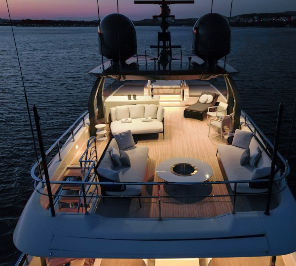 Sun Dek Aerial View By Night