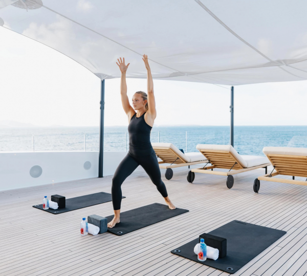 Sundeck Yoga Area