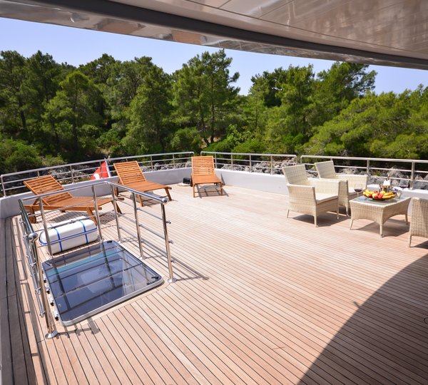 Sundeck Looking Aft