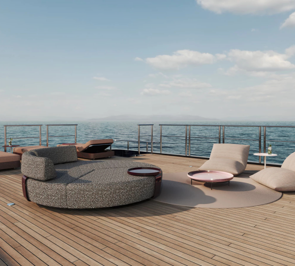Sundeck With Sea Views