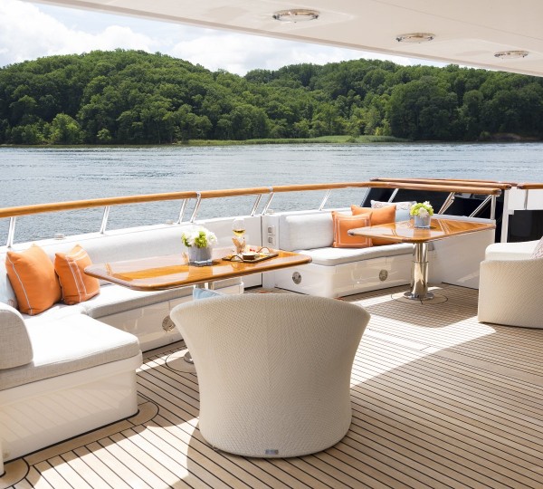 Sunny Aft Deck Seating