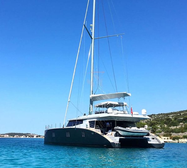 Sunreef Catamaran LUCY Z - At Anchor