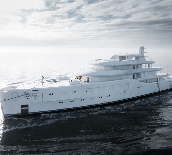 Superyacht AMELS 8003 - Arrives In The Netherlands