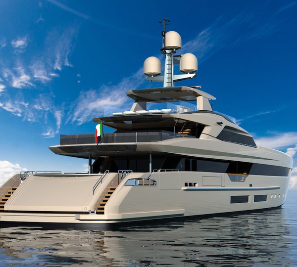 Superyacht ELETTRA Rendering