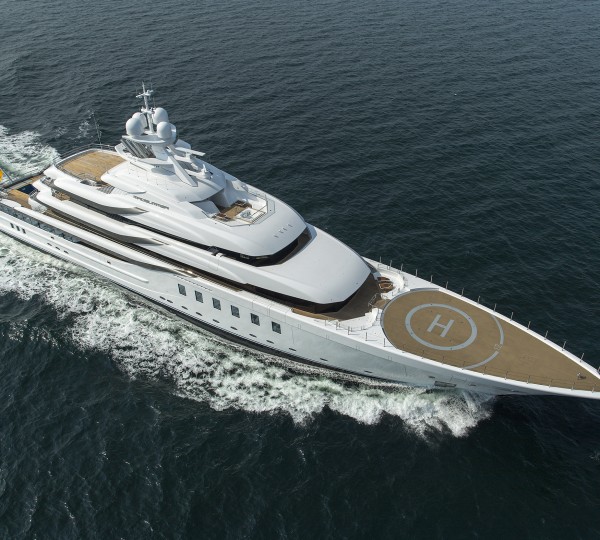 Superyacht Madsummer - Aerial View