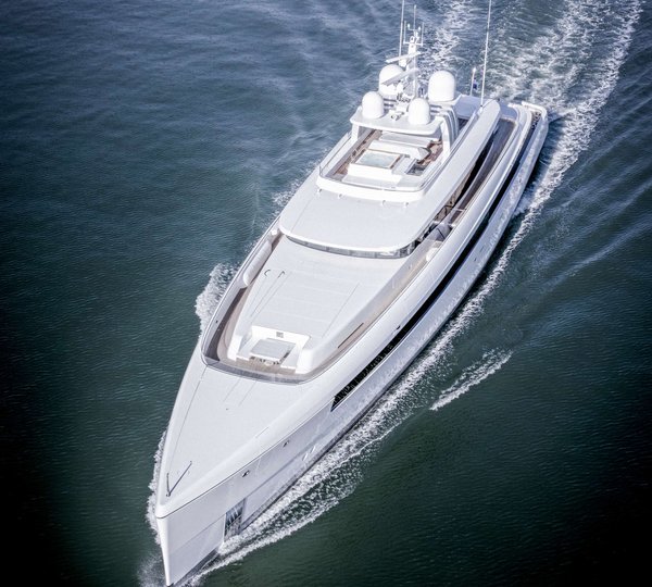 Superyacht Najiba - Aerial View