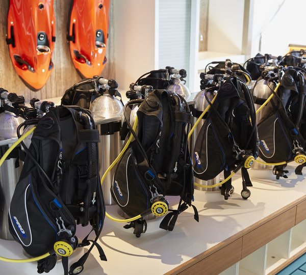 Superyacht SAMAYA - Scuba Diving Equipment
