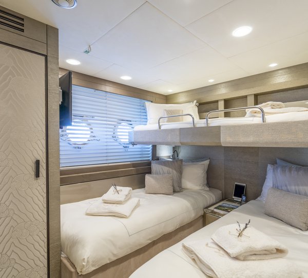 Twin Guest Room With Bunk Beds