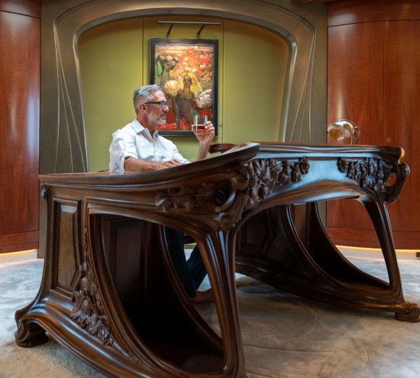 Unique Hand-carved Desk