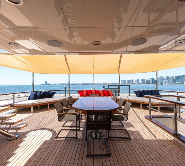 Upper Aft Deck With Dining