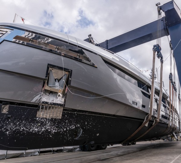 Vector 50 Yacht EIV By Rossinavi Getting Ready For Launch