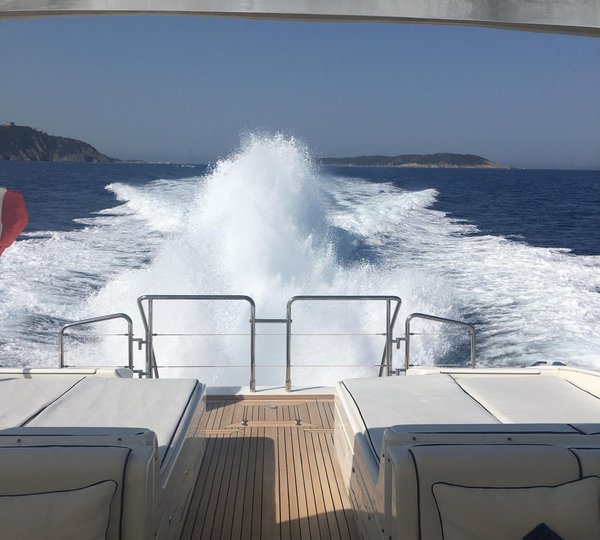 View Aft While Cruising