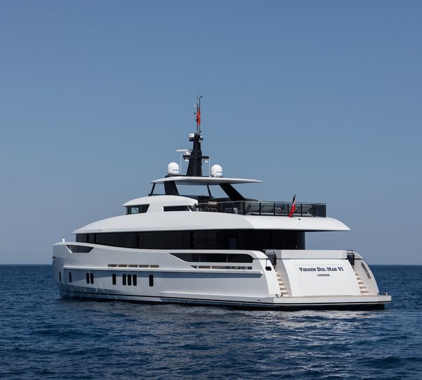 Virgen Del Mar VI Yacht Aft View 