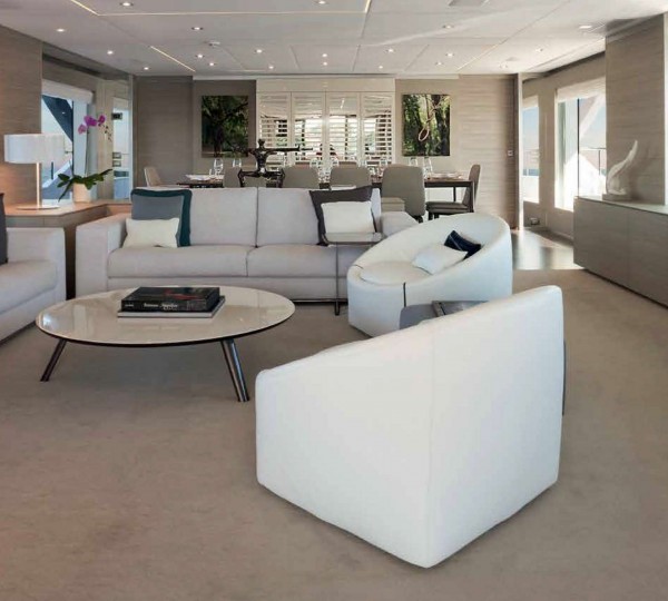 WILDCAT Interior - Main Deck Living Area