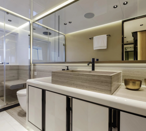 Washroom With Bath Area