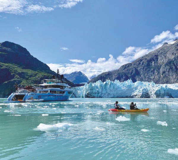 With Water Toys In Alaska