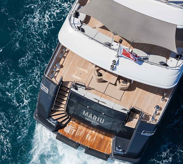 Yacht 'Mariu' Aft