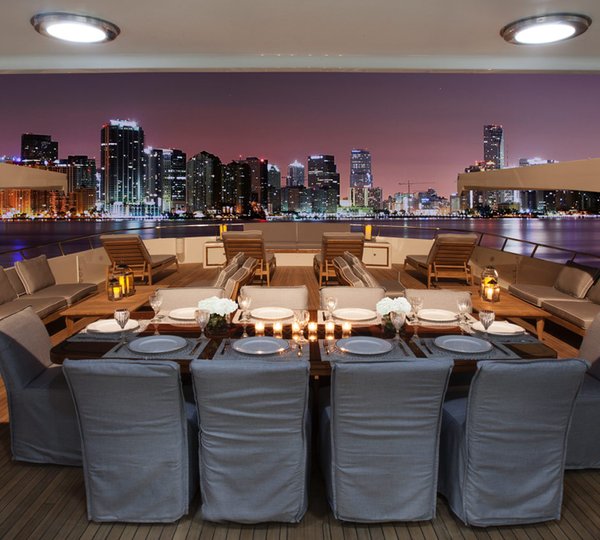 Yacht BG By Feadship - Sundeck Dining