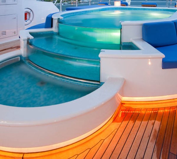 Yacht LUCKY LADY By Oceanco - Pool