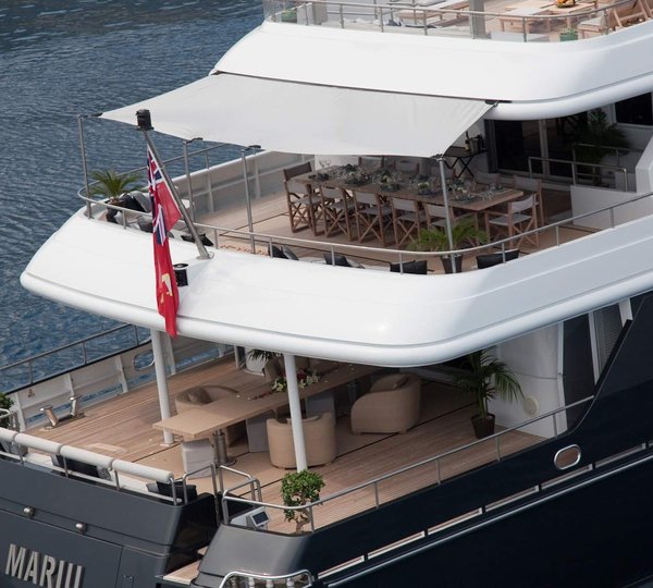 Yacht MARIU - Aft