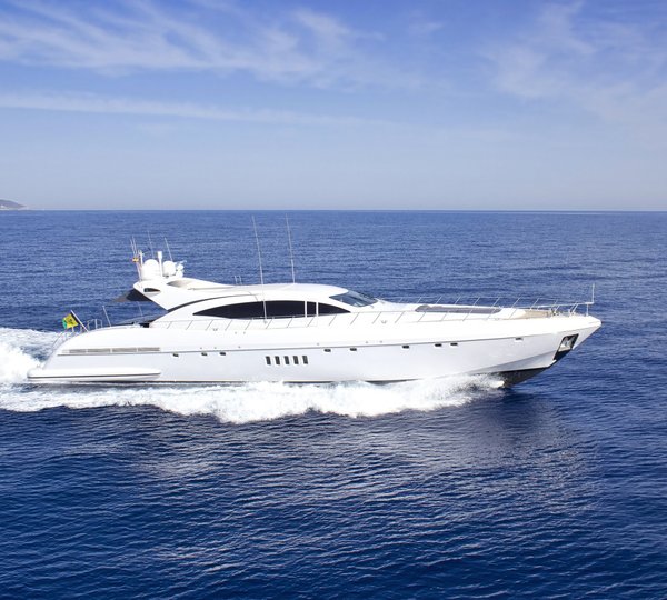 Yacht MARKAGAIN A Mangusta 108 