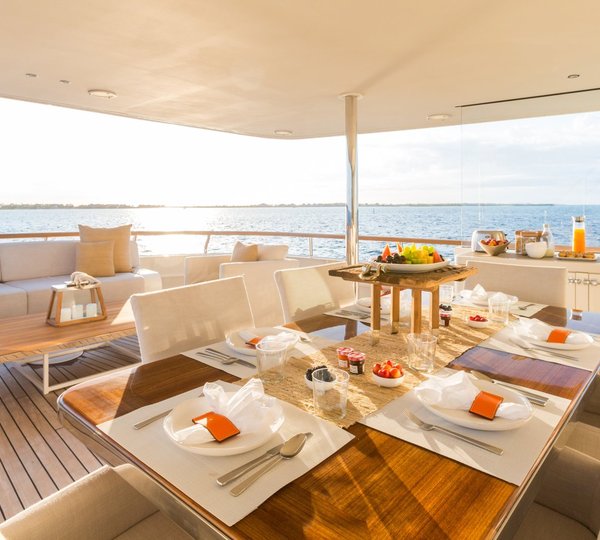 Yacht PIONEER By Palmer Johnson - Aft Al Fresco