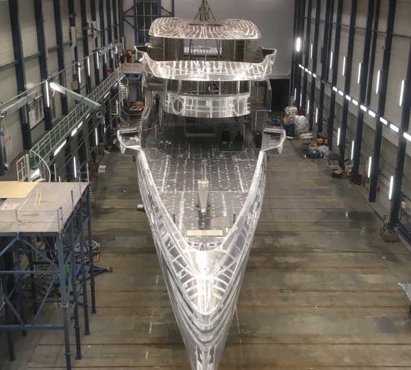 Yacht PROJECT PHI At Royal Huisman