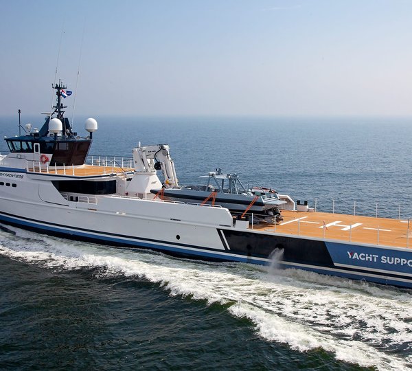 Yacht Support Vessel New Frontiers By Damen