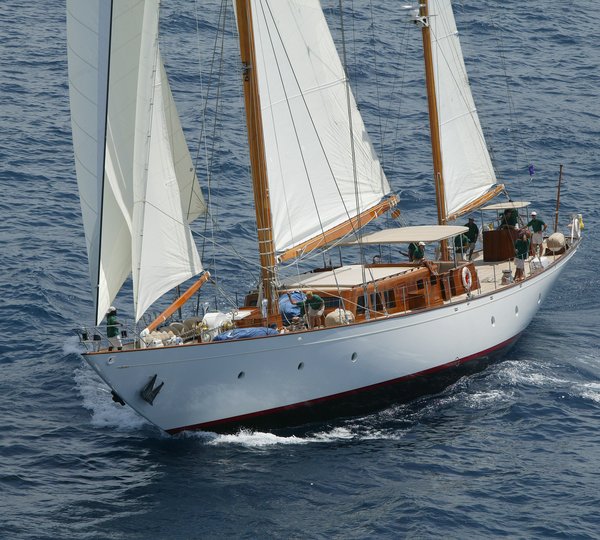 Yacht TIZIANA By Abeking & Rasmussen & Sparkman & Stephens - Sailing In The Caribbean