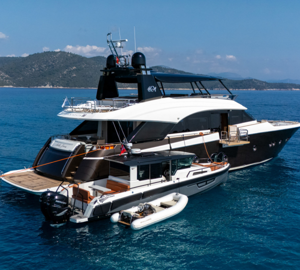 Yacht With Boats