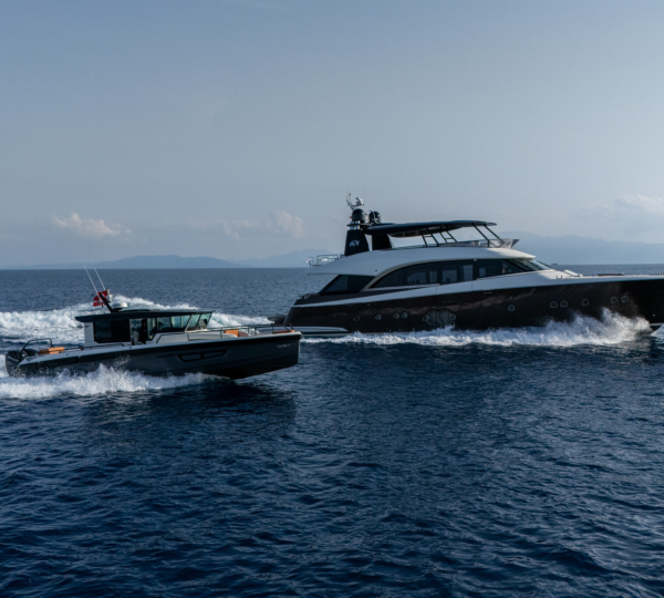 Yacht With Mini Boat