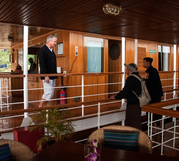 ZAWGYI River Yacht Alongside Another River Yacht